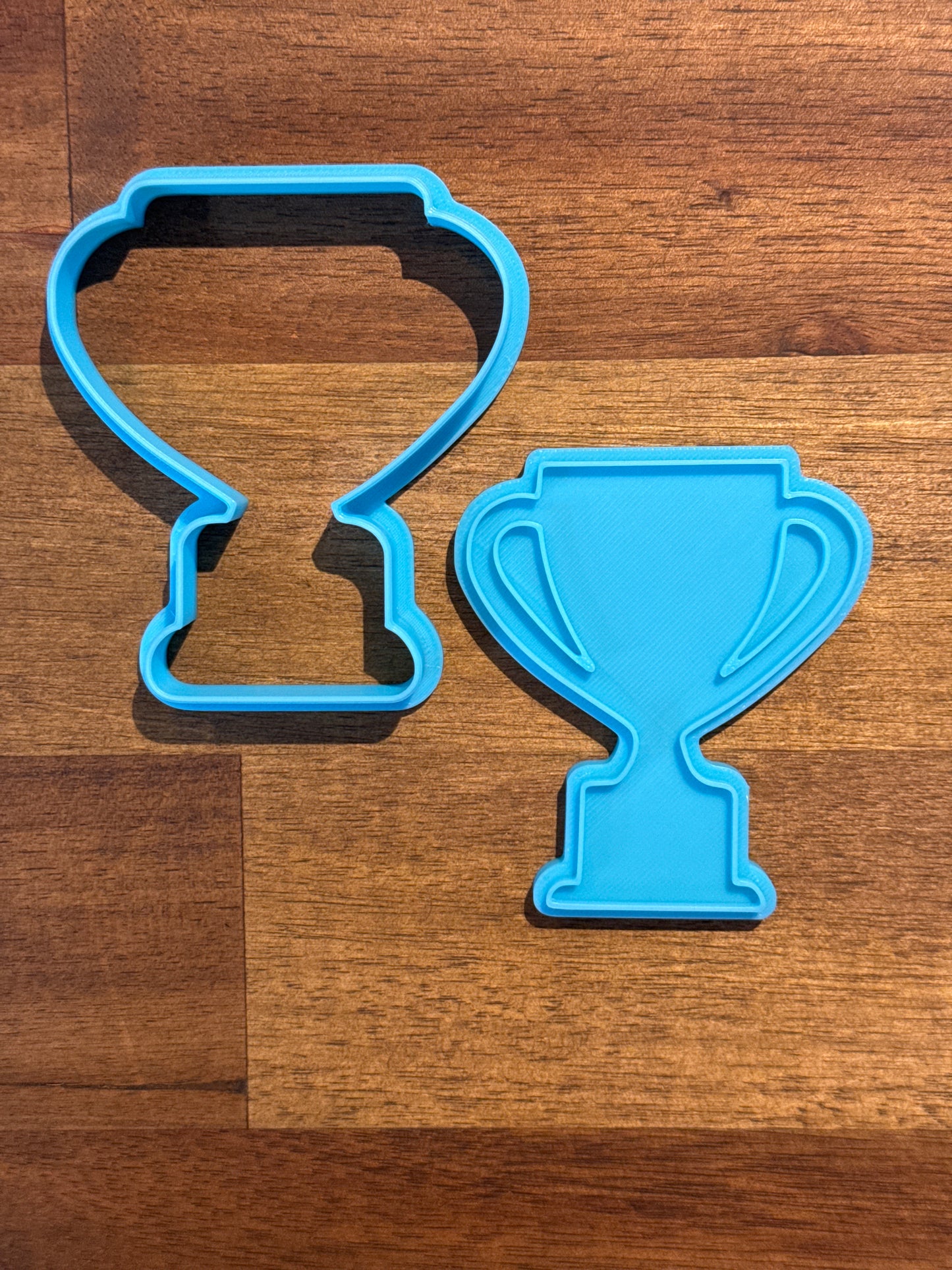 Trophy Cup Cookie Cutter and Embosser 7.7cm x 6.7cm