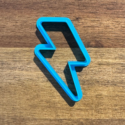 Lightning Bolt Cookie Cutter - Different sizes available