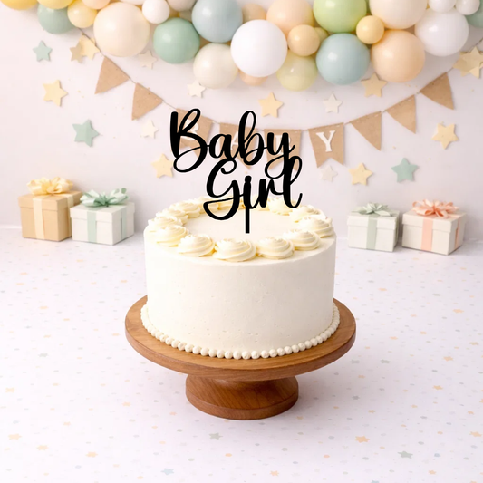 Baby Girl Cake Topper - 15cm