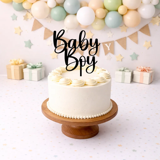 Baby Boy Cake Topper - 15cm