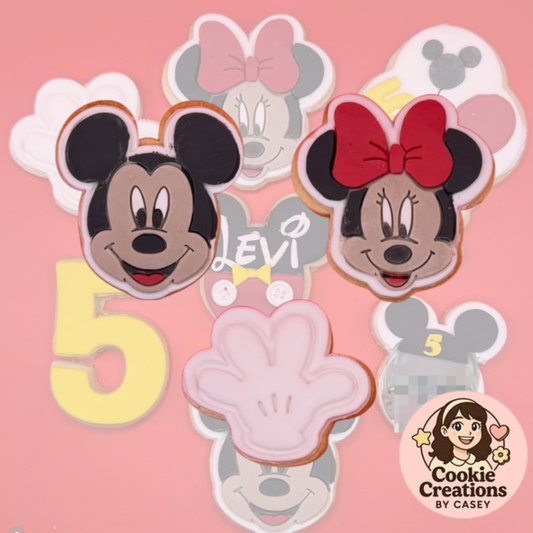 Minnie Mouse Cookie Cutter and Embosser - 8.3cm x 7.9cm