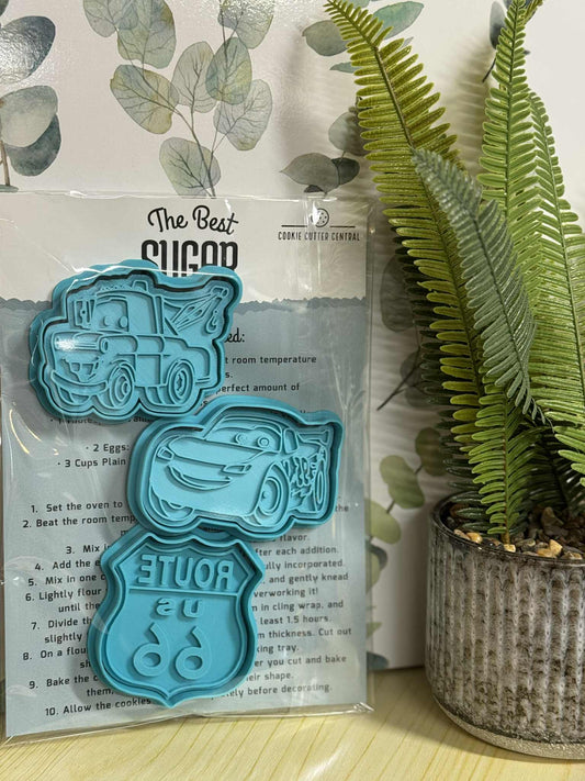 Pixar Cars Cookie Cutter and Embosser Gift Pack