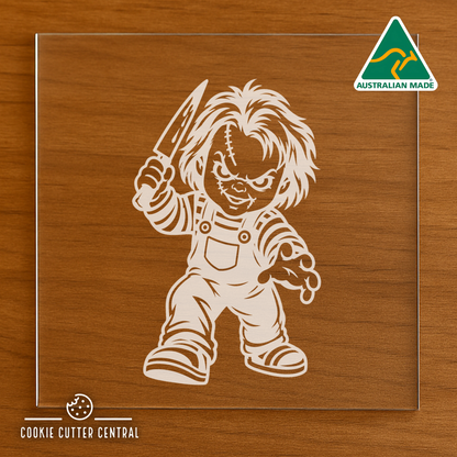 Chucky — Child’s Play Cookie Cutter and Embosser - 8.4cm x 5.4cm