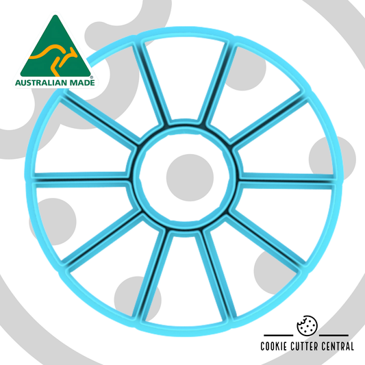 Cookie Platter Multi Cutter Set - 7cm Circle with 6.5cm wedges