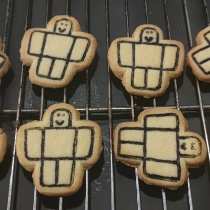 Roblox Character 1 Cookie Cutter and Embosser - 7.7cm x 6.7cm