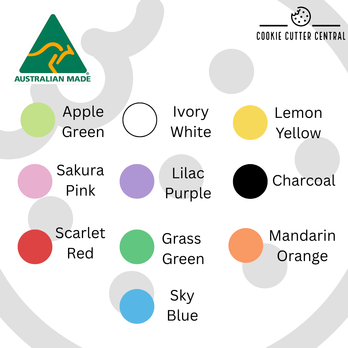 Baby Cupcake Toppers - 6 Pack - 6cm