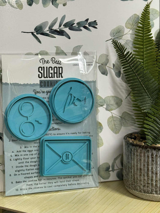 Harry Potter Cookie Cutter and Embosser Gift Pack