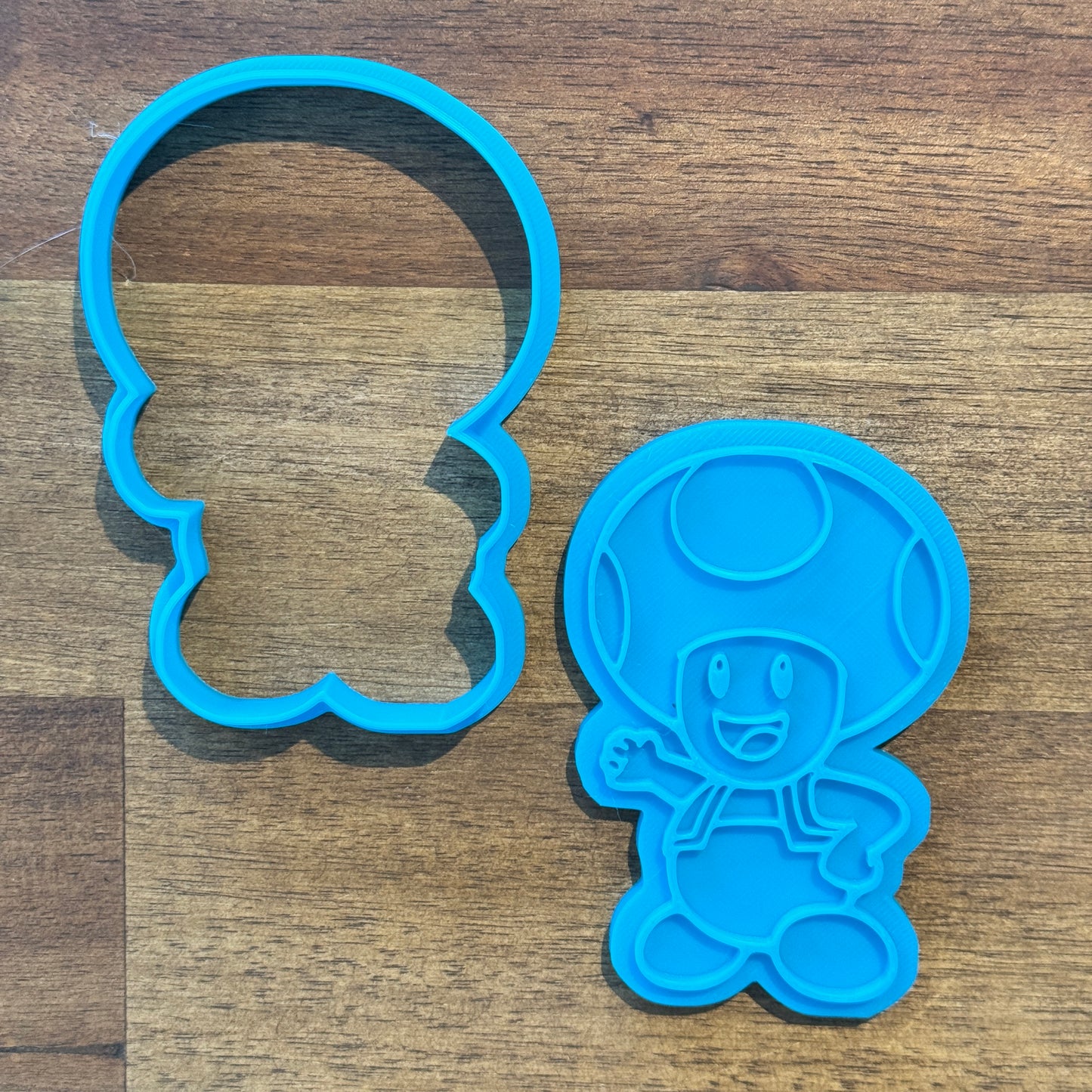 Toad Cookie Cutter and Embosser - 9.2cm x 6.1cm