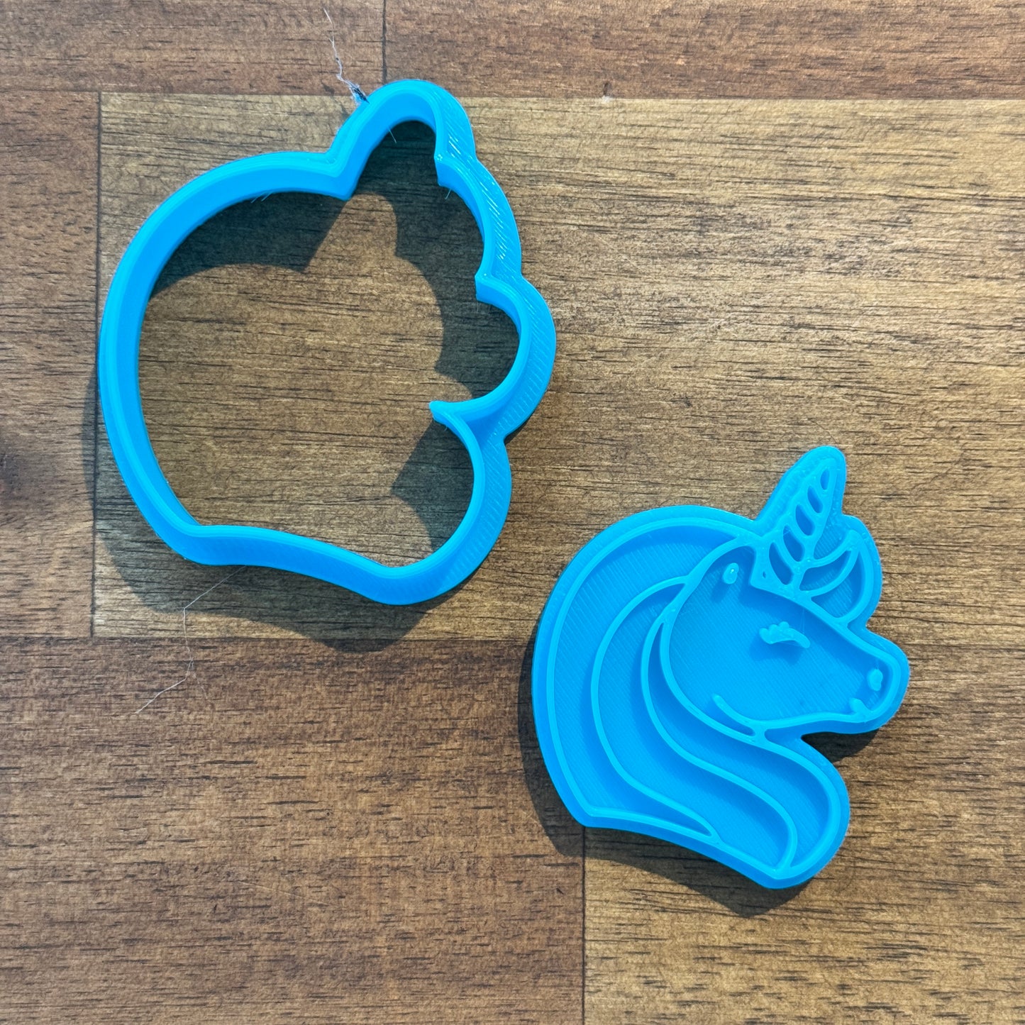 Mini Unicorn Cookie Cutter and Embosser - 5cm x 4.4cm