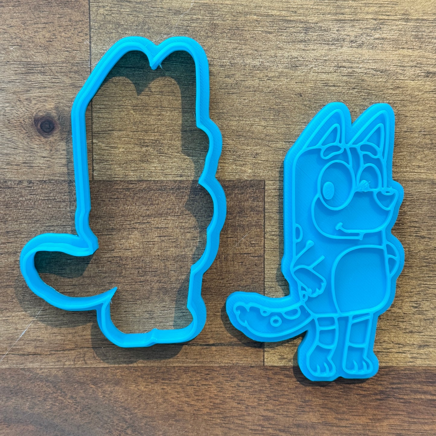 Bluey - Chilli (Mum) Cookie Cutter and Embosser 9.3cm x 5.9cm