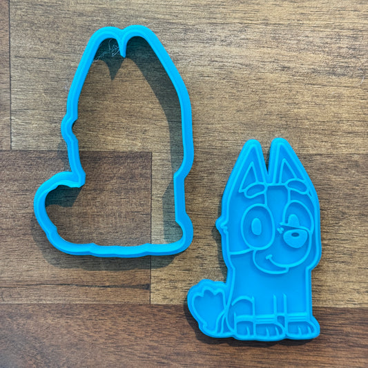 Bluey - Socks Cookie Cutter and Embosser - 8.4cm x 5.6cm