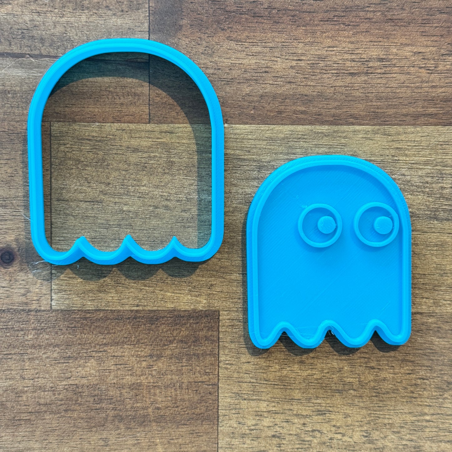 Pac-Man Ghost Cookie Cutter and Embosser - 6cm x 6.6cm