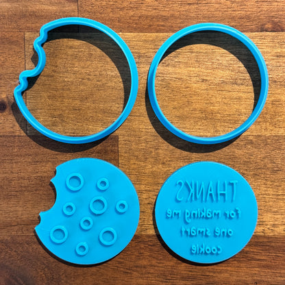 "Thanks for making me one smart Cookie" Cookie Cutter Set