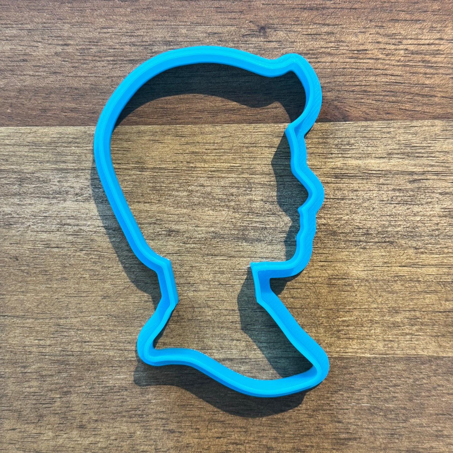 Ken Head Cookie Cutter - 8.6cm x 5.4cm