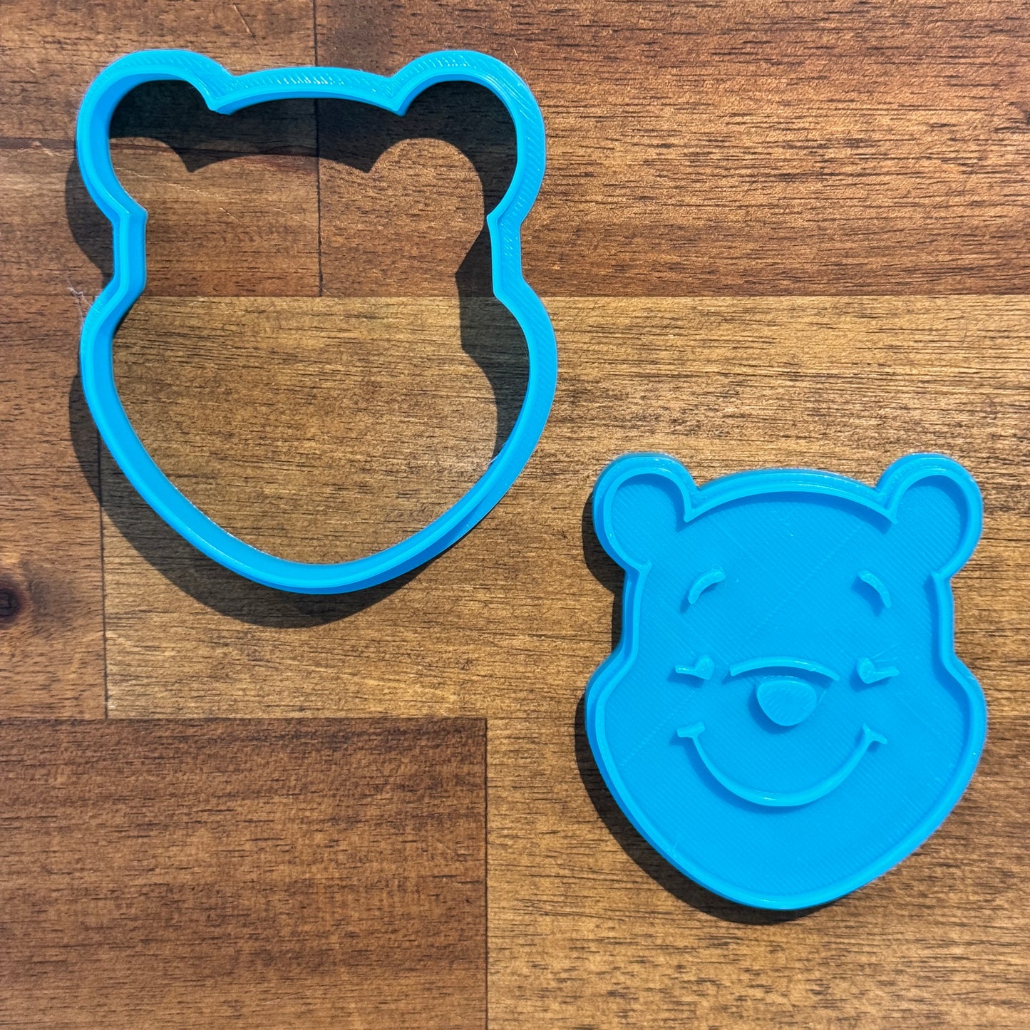 Winnie the Pooh Face Cookie Cutter and Embosser - 7cm x 6cm