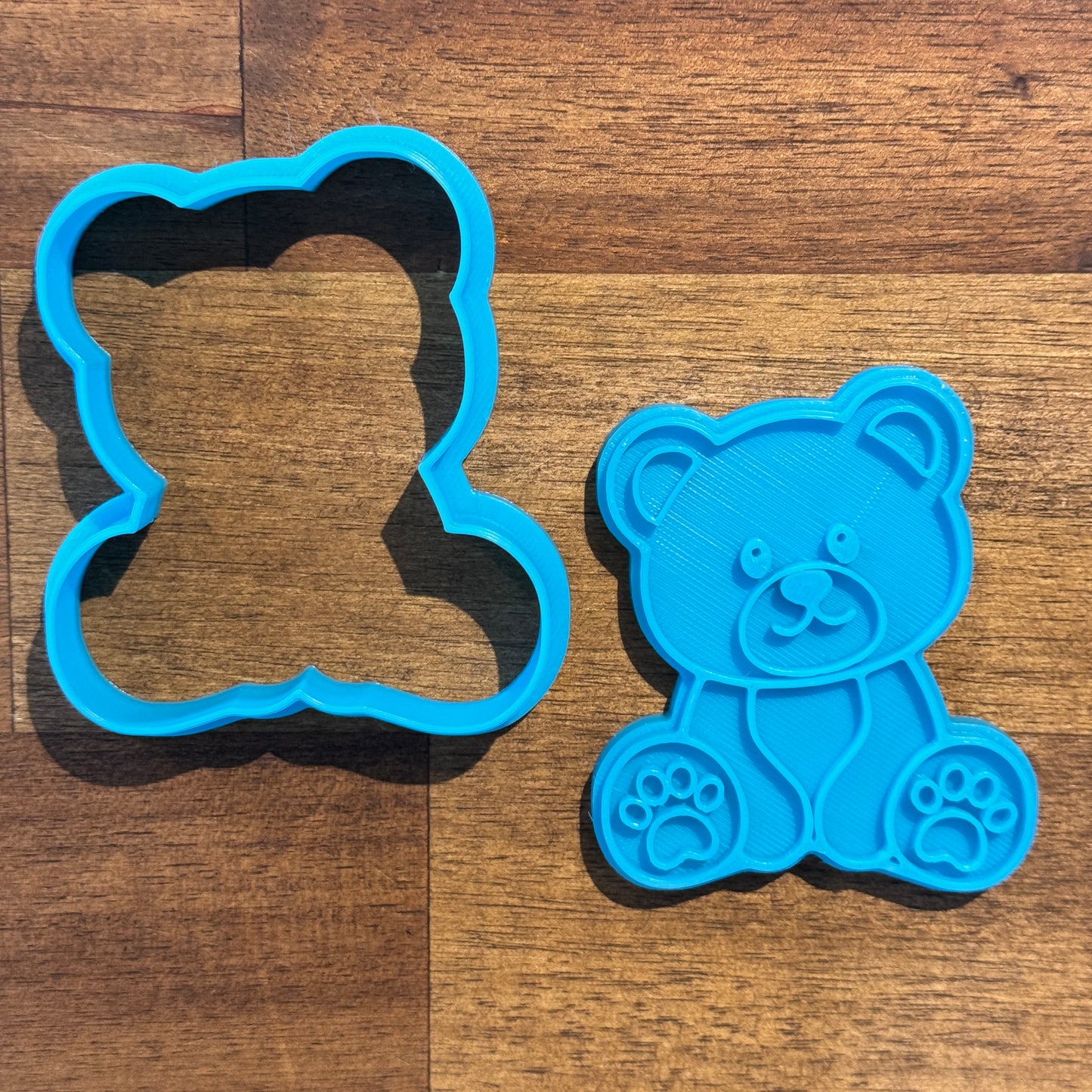 Teddy Bear Cookie Cutter and Embosser - 7.3cm x 6.1cm