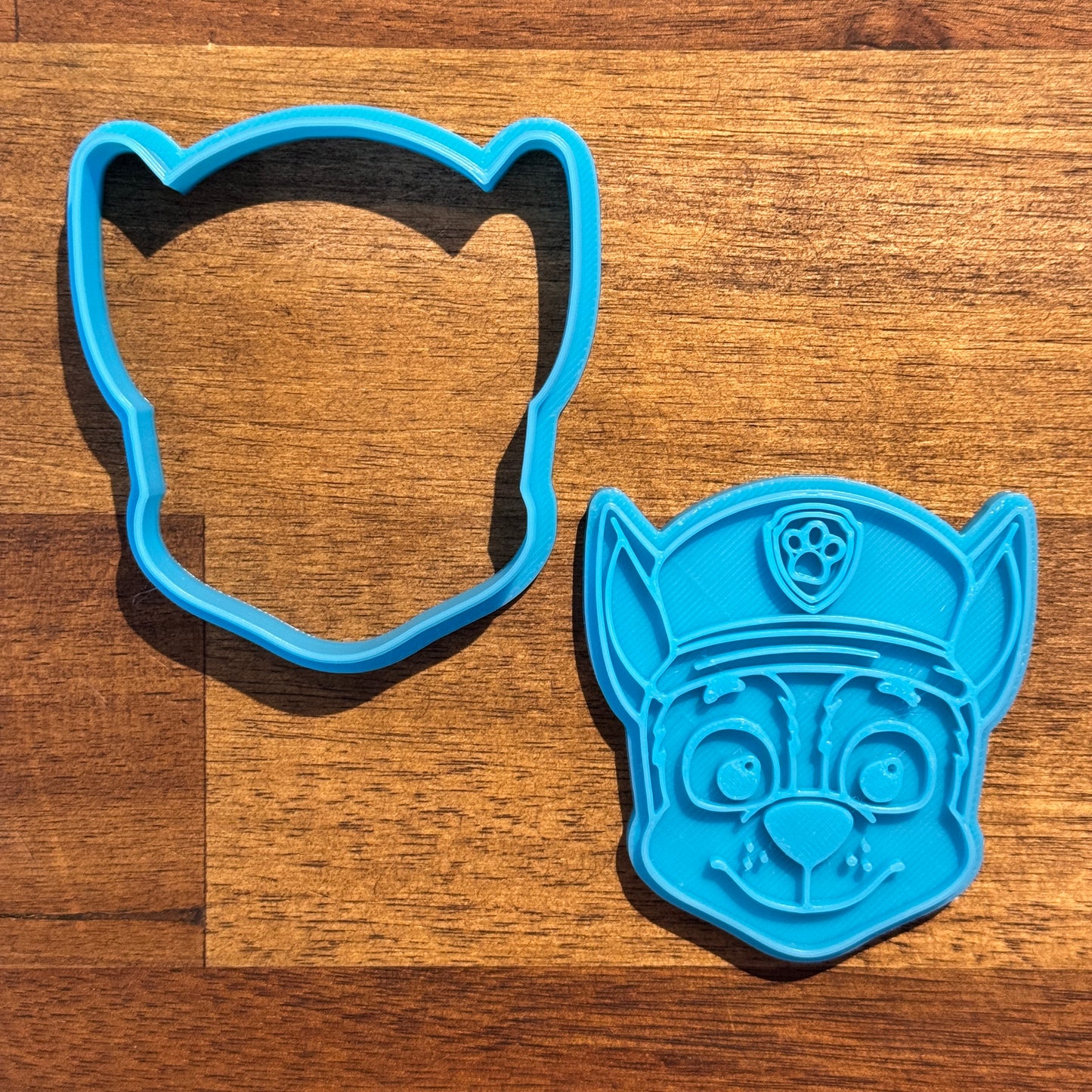 Paw Patrol - Chase Cookie Cutter and Embosser