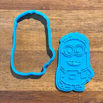 Minion Cookie Cutter and Embosser - 9.3cm x 6cm