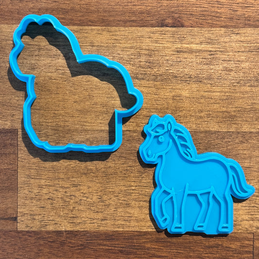 Horse Cookie Cutter and Embosser