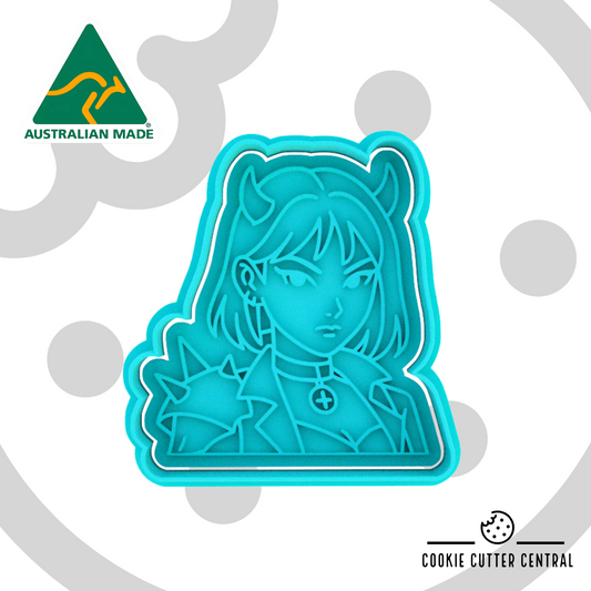 K-POP Demon Hunters - Zoey Cookie Cutter and Embosser - 7.8cm x 7.3cm