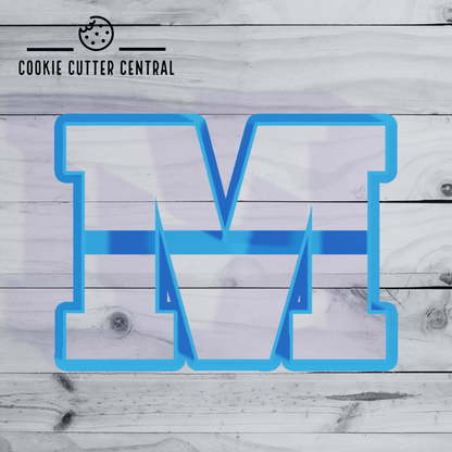 Letters A-Z (Chunk Five Font) Cookie Cutter Set