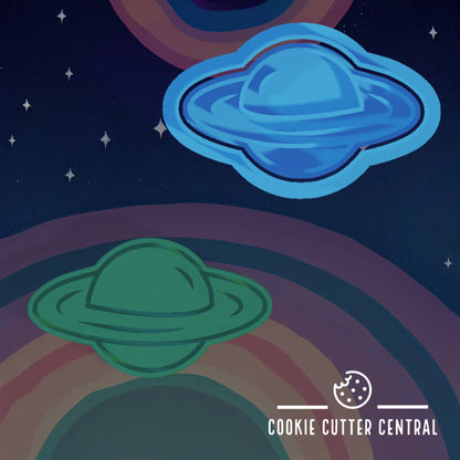 Mini Planets Cookie Cutter and Embosser Set