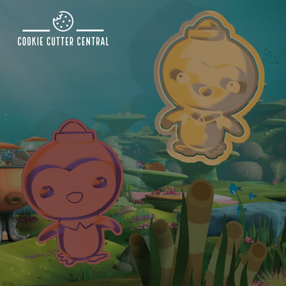 Octonauts Characters Cookie Cutter and Embosser Set
