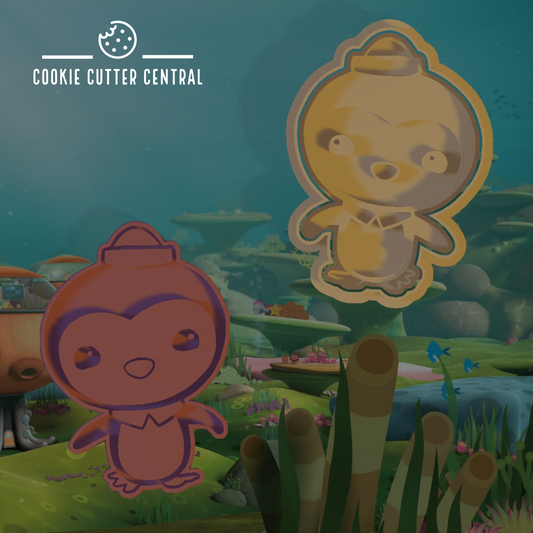 Octonauts Characters Cookie Cutter and Embosser Set