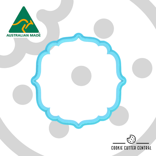 Vintage Frame Plaque Cookie Cutter - 6.9cm