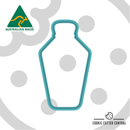 Poison Bottle Cookie Cutter and Acrylic Debosser - 9.3cm x 5.1cm