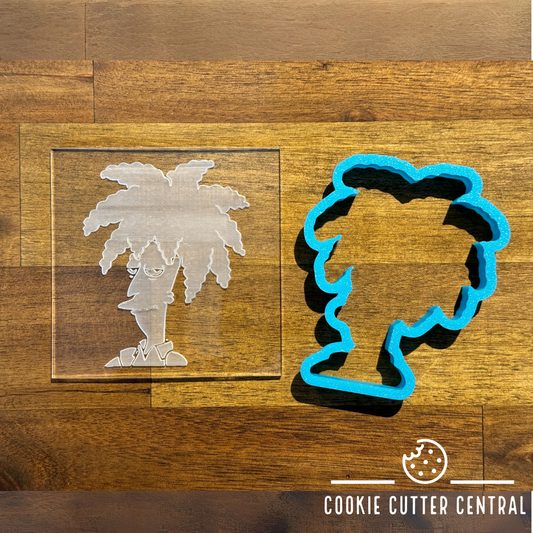 The Simpsons - Sideshow Bob Cookie Cutter and Acrylic Debosser