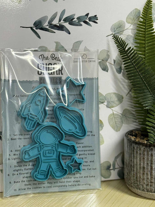 Space Cookie Cutter and Embosser Gift Pack