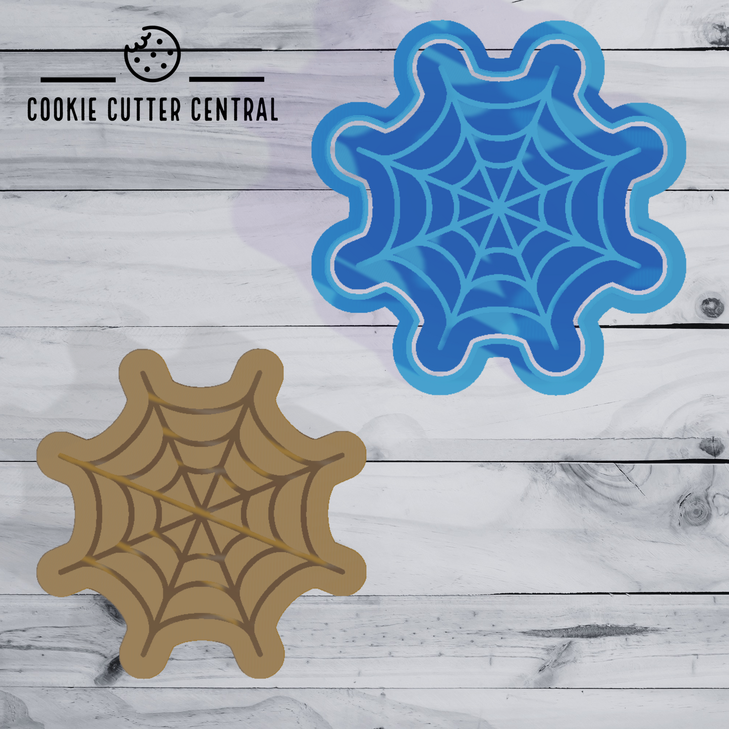 Spider Web Cookie Cutter and Embosser - 7.1cm x 7.1cm