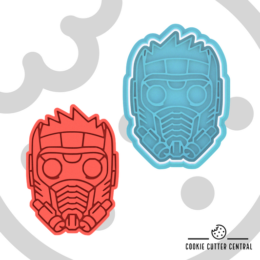 Star-Lord Cookie Cutter and Embosser - 8.8cm x 6.2cm