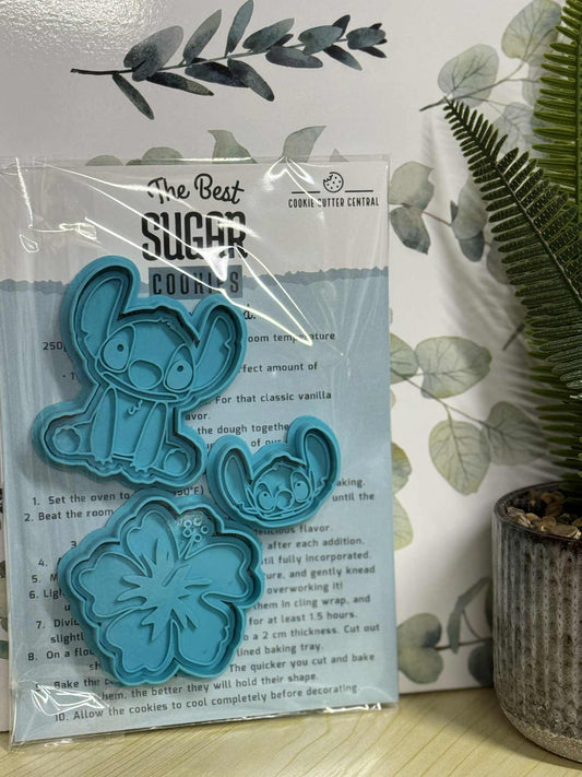 Stitch Cookie Cutter and Embosser Gift Pack