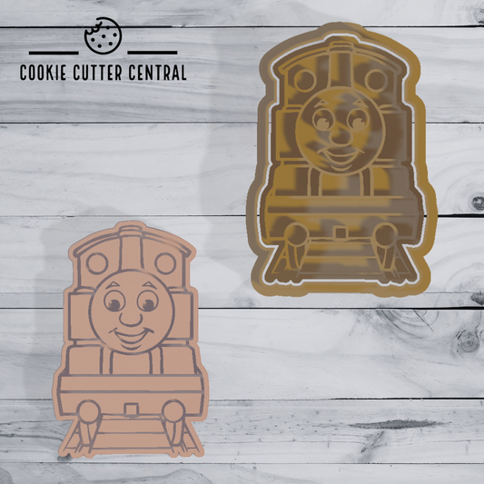 Thomas the Tank Engine Cookie Cutter and Embosser - 9cm x 6cm