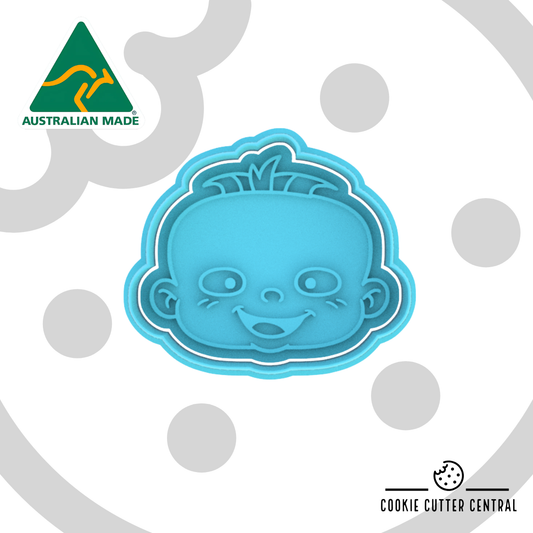 Rugrats - Phil Cookie Cutter and Embosser - 6.2cm x 7.4cm