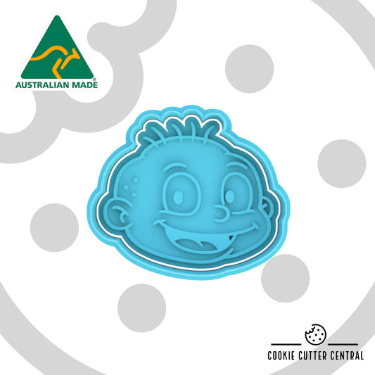 Rugrats - Tommy Cookie Cutter and Embosser - 6.3cm x 7.4cm