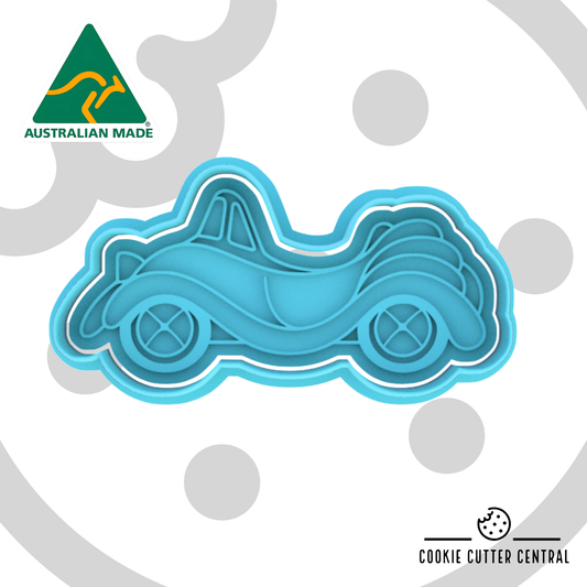 Wiggles - Big Red Car Cookie Cutter and Embosser - 4.9cm x 11cm