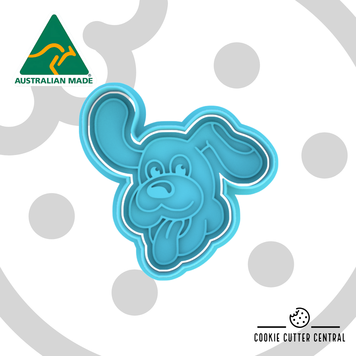 Wiggles - Wags the Dog Cookie Cutter and Embosser - 7.9cm x 7.9cm