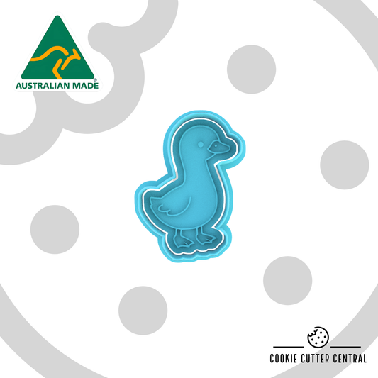Mini Goose Cookie Cutter aand Embosser - 6.9cm x 4.8cm