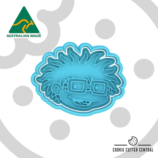 Rugrats - Chuckie Cookie Cutter and Embosser - 5.9cm x 7.9cm