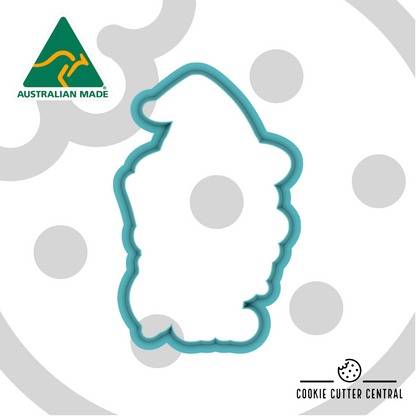 Witch Cookie Cutter and Acrylic Debosser - 8.7cm x 5.4cm
