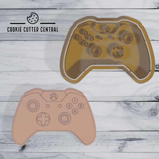 Xbox Controller Cookie Cutter and Embosser - 6.4cm x 9.4cm