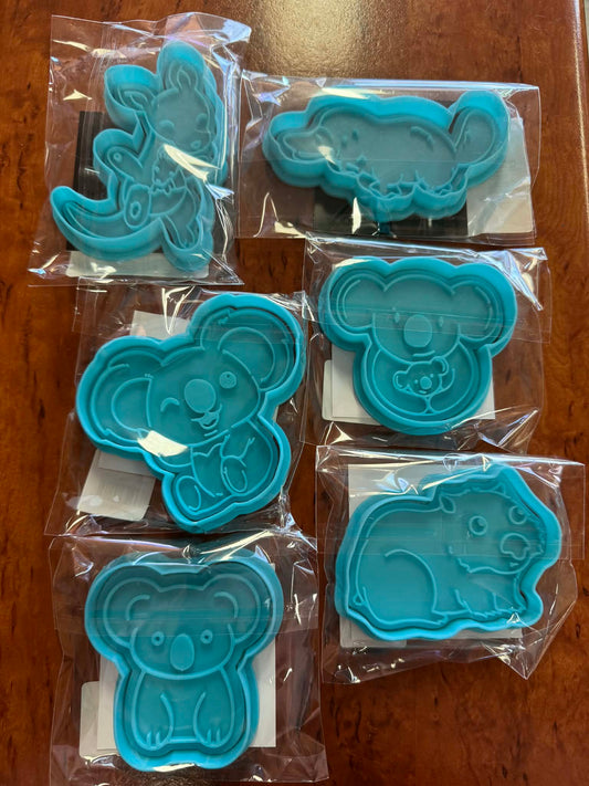 **MARKET STOCK SALE** Aussie Animals Theme (ONE ONLY) 6 items