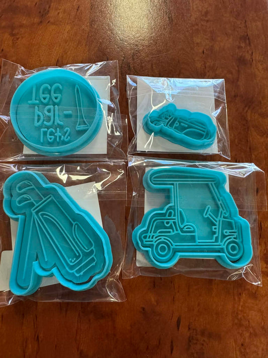 **MARKET STOCK SALE** Golf Theme (ONE ONLY) 4 items