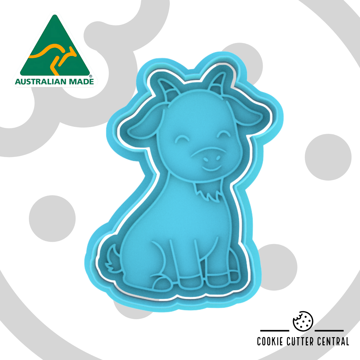 Chinese New Year - Goat Cookie Cutter and Embosser - 8.4cm x 6.2cm