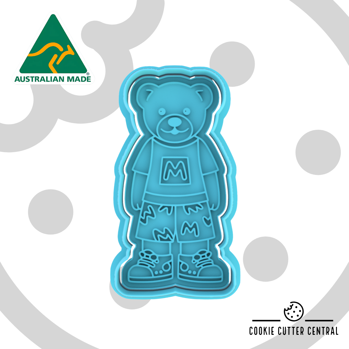 Bananas in Pyjamas - Morgan Cookie Cutter and Embosser - 8.8cm x 4.4cm