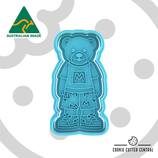 Bananas in Pyjamas - Morgan Cookie Cutter and Embosser - 8.8cm x 4.4cm