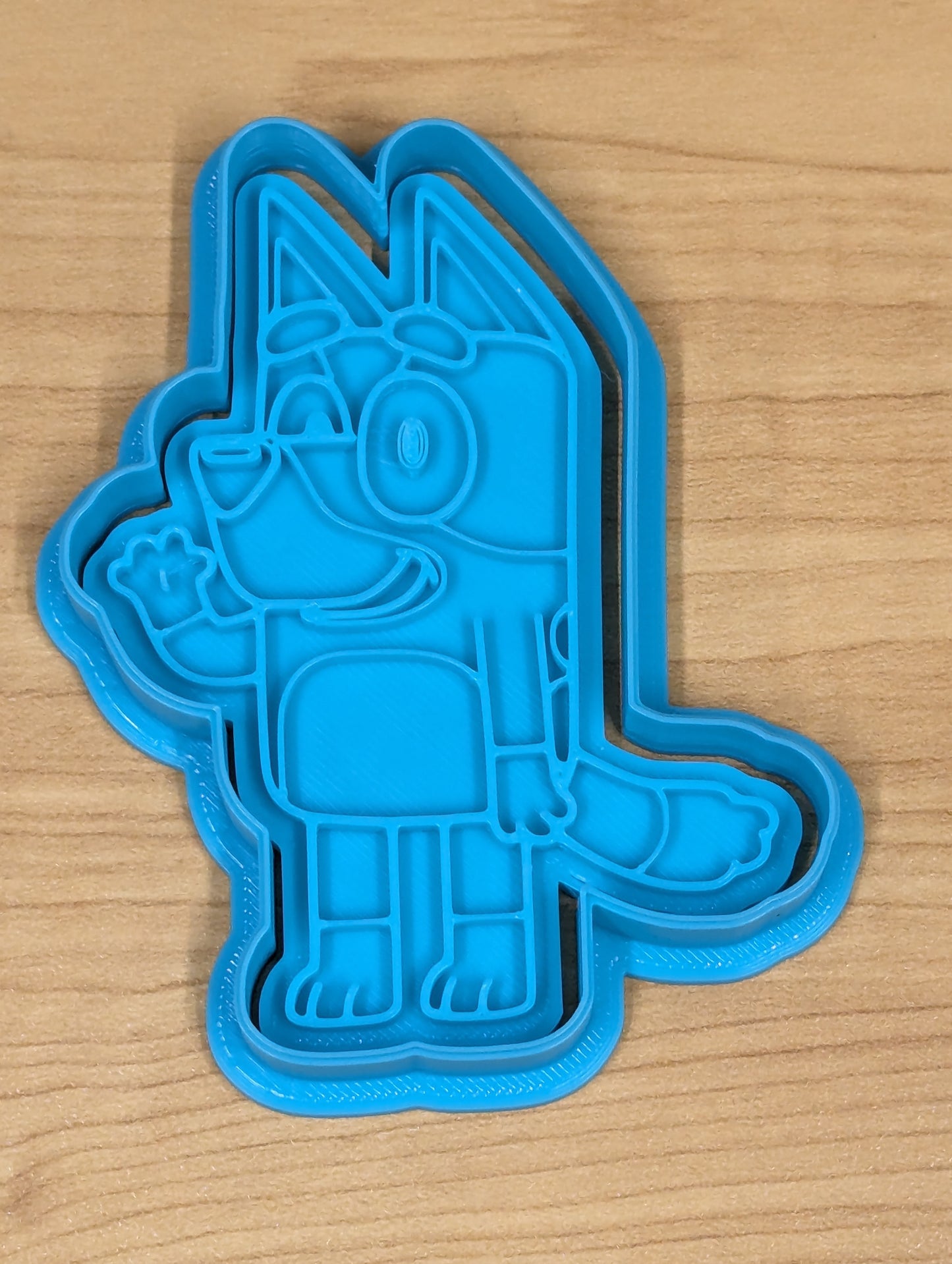 Bluey Cookie Cutter and Embosser - 8.7cm x 6.7cm